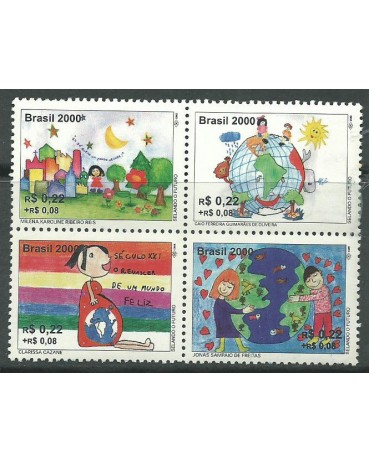 C2238/2241 SELANDO O FUTURO  2000  OUTRA POSIÇÃO 10.320  NOVO  -  PERFEITO COM GOMA E  MÍNIMOS PONTOS DE FERRUGEM